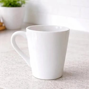 Caneca Porcelana 330ml - Tulipa